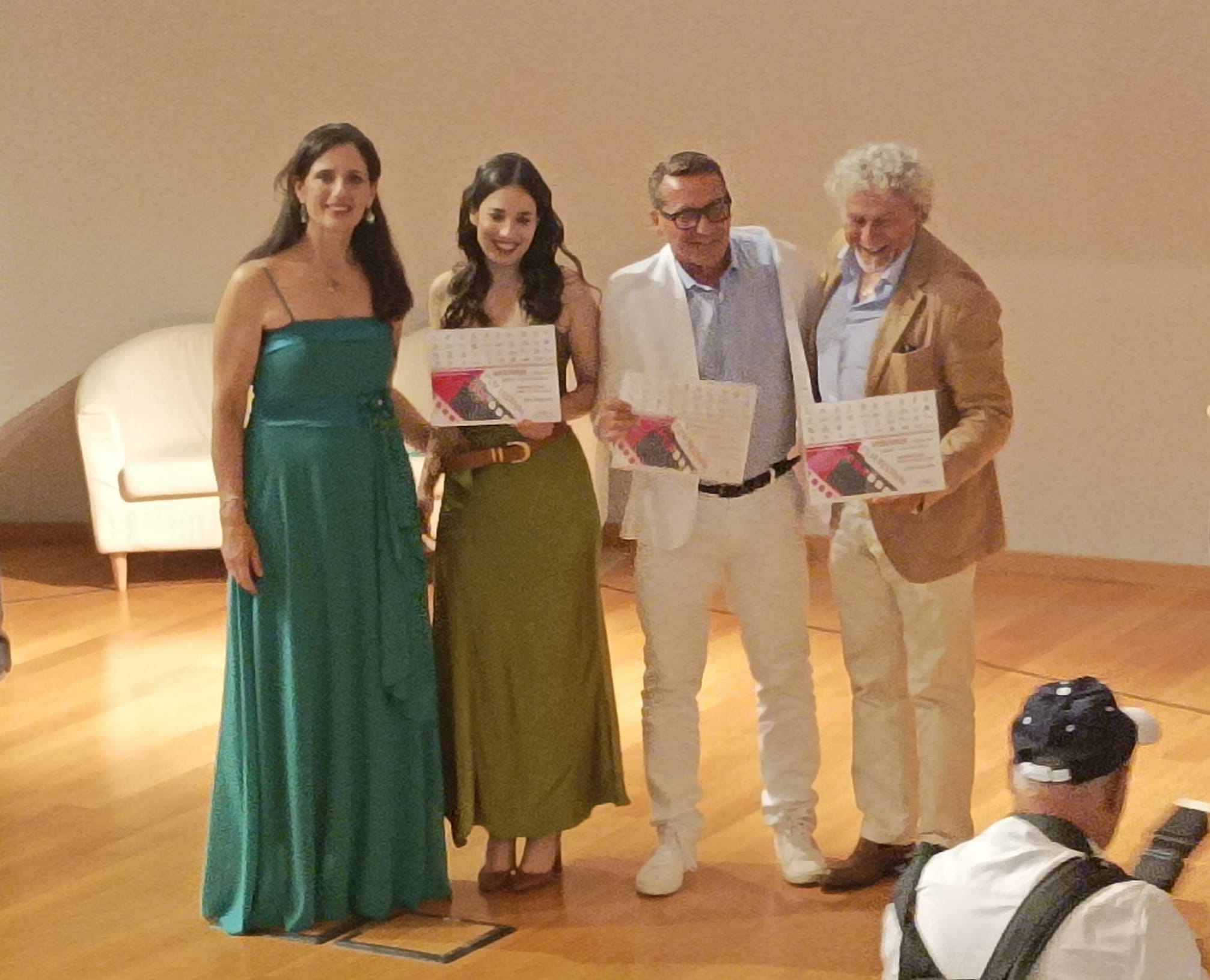 Luciano Nozzolillo, Cosimo Alberti, Gina Amarante